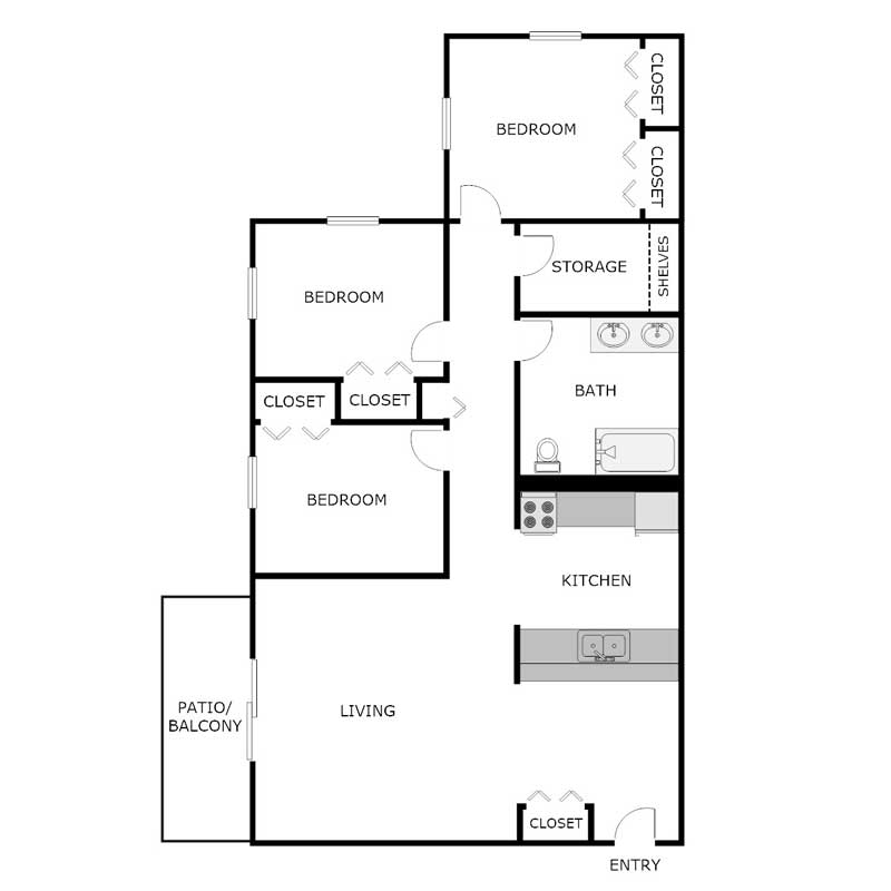 Floor Plans - Westwynde Apartments - Manitowoc, WI - A PRE/3 Property